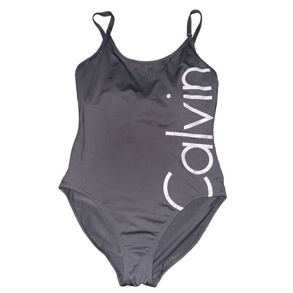 Calvin Klein One Piece Swimsuit Woman’s Size L - Picture 3 of 5